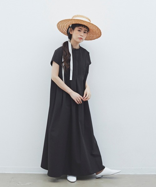 Libra Cue(リブラ キュー)の「Libra ピンタックレースワンピース(ワンピース・レディース・ホワイト/ブラック・FREE)」の17枚目の写真