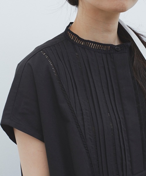 Libra Cue(リブラ キュー)の「Libra ピンタックレースワンピース(ワンピース・レディース・ホワイト/ブラック・FREE)」の22枚目の写真