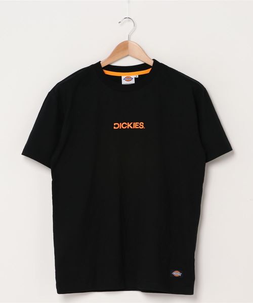Dickies(ディッキーズ)の「【Dickies】ロゴ刺繍入り 半袖Tシャツ / ディッキーズ(Tシャツ/カットソー・レディース・ホワイト/ブルー/ブラック/オレンジ・L/LL/M/S)」の6枚目の写真