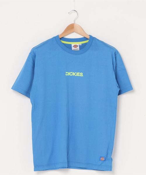 Dickies(ディッキーズ)の「【Dickies】ロゴ刺繍入り 半袖Tシャツ / ディッキーズ(Tシャツ/カットソー・レディース・ホワイト/ブルー/ブラック/オレンジ・L/LL/M/S)」の8枚目の写真
