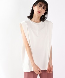 LOWRYS FARM | タックノースリーブ　893382(Tシャツ/カットソー)