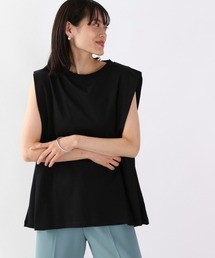 LOWRYS FARM | タックノースリーブ　893382(Tシャツ/カットソー)