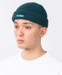 XLARGE | LOGO SHORT LENGTH BEANIE(ニットキャップ/ビーニー)