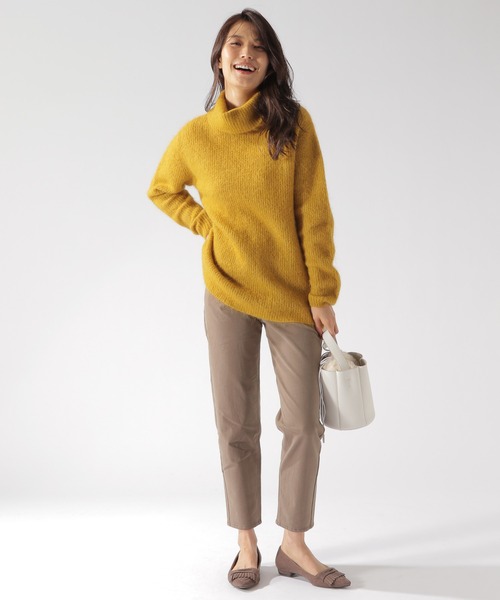 BAYFLOW(ベイフロー)の「ストレッチダンパン(その他パンツ・レディース・オフホワイト/モカ/ネイビー/ライトブルー・SMALL/MEDIUM/LARGE)」の7枚目の写真