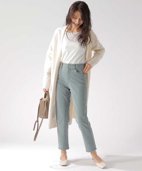 BAYFLOW(ベイフロー)の「ストレッチダンパン(その他パンツ・レディース・オフホワイト/モカ/ネイビー/ライトブルー・SMALL/MEDIUM/LARGE)」の9枚目の写真