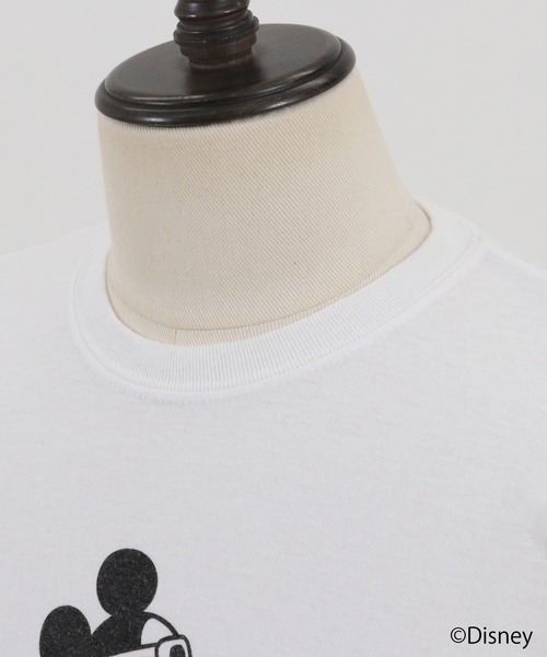 felkod(フィルコッド)の「mt6973-LETS GO SURFIN Mickey Print Tee Tシャツ(Tシャツ/カットソー・メンズ・ホワイト/ブラック/ミント・L/M/S)」の17枚目の写真