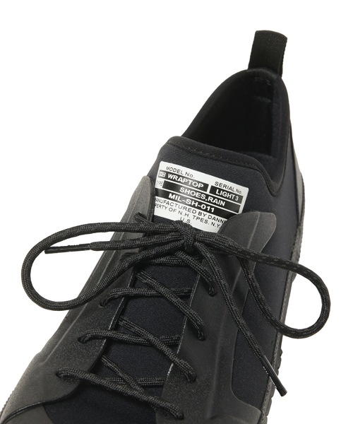 N.HOOLYWOOD（N.ハリウッド）の「SPRING2021 N.HOOLYOOD TEST PRODUCT EXCHANGE SERVISE × DANNER WRAPTOP LIGHT3（スニーカー・メンズ・ブラック・23/22/26/28/25/24/27）」の4枚目の写真