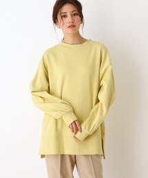 SHOO・LA・RUE | 【M-3L】USAコットンクルーネックプルオーバー(スウェット)