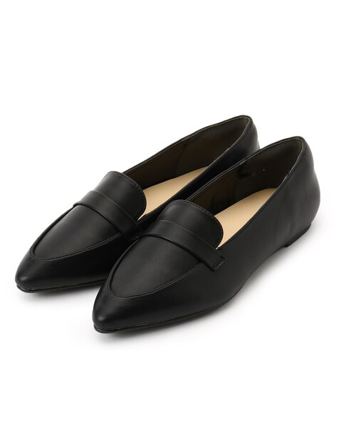 DRESKIP（ドレスキップ）の「◆【中敷き制菌/防臭】ア－モンドトウフラット（その他シューズ・レディース・ブラック/シルバー/アイボリー/ブラック系3・35/45）」の3枚目の写真