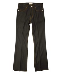 ジエダ jieda フレアパンツ　スラックス　ブラック　オレンジ Jieda ジエダ Jie-STD-PT13 KARSEY FLARE PANTS フレアパンツ