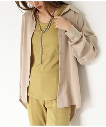 ANAP | サテンオーバーサイズシャツ(シャツ/ブラウス)