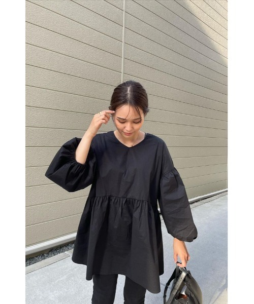 model：H154 着用サイズ：FREE