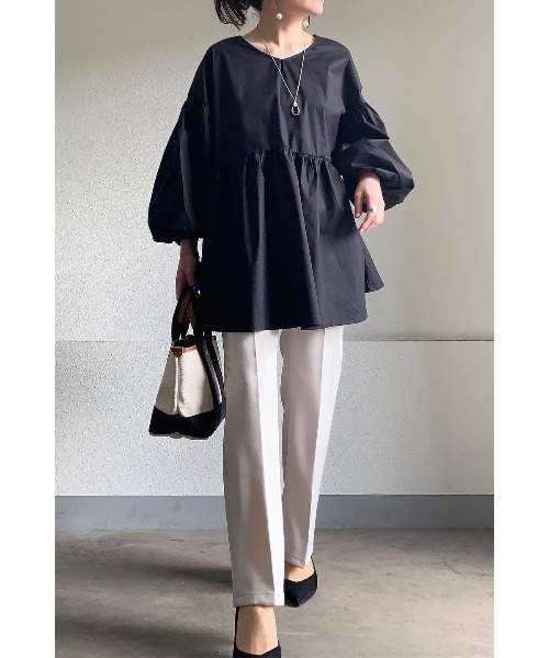 model：H157 着用サイズ：FREE
