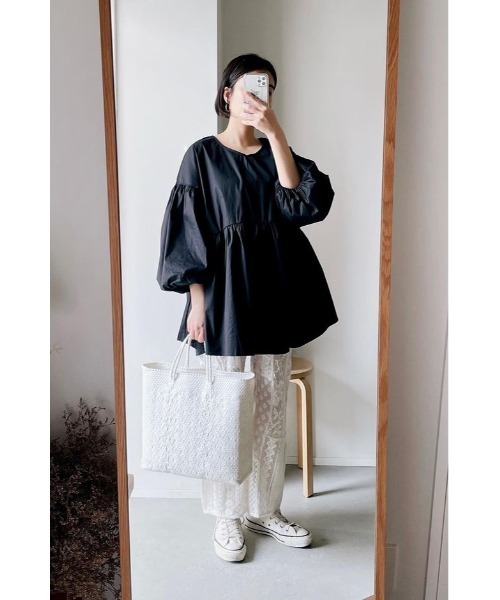 model：H158 着用サイズ：FREE