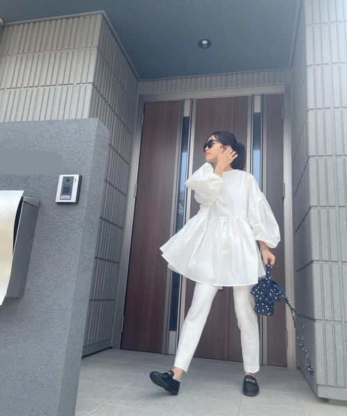 model：H157 着用サイズ：FREE