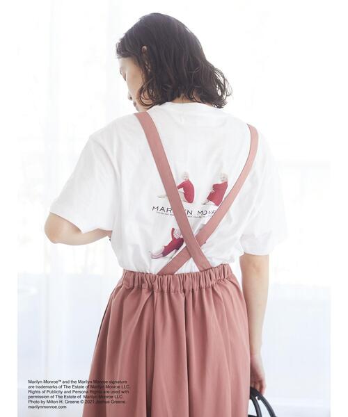 Green Parks(グリーンパークス)の「■マリリンモンローフォトTシャツ*(Tシャツ/カットソー・レディース・B/A/C/D・FREE)」の5枚目の写真