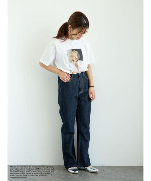 Green Parks(グリーンパークス)の「■マリリンモンローフォトTシャツ*(Tシャツ/カットソー・レディース・B/A/C/D・FREE)」の7枚目の写真