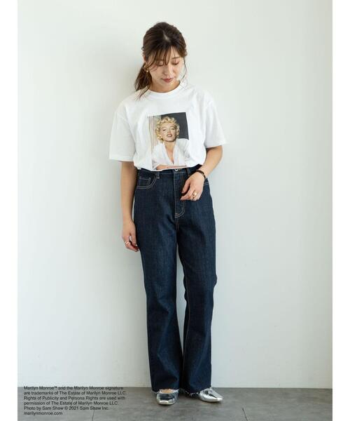 Green Parks(グリーンパークス)の「■マリリンモンローフォトTシャツ*(Tシャツ/カットソー・レディース・B/A/C/D・FREE)」の8枚目の写真
