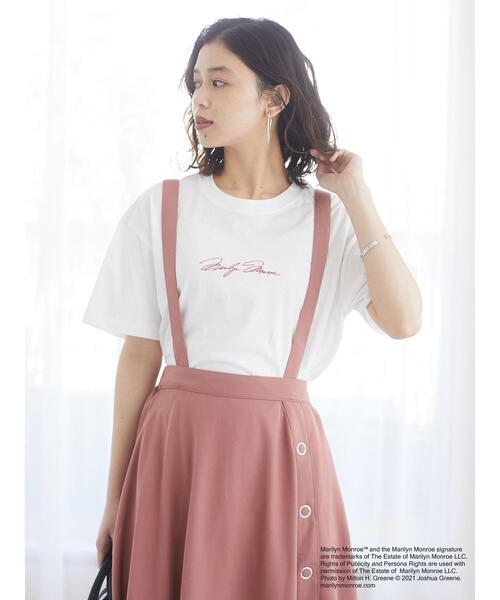Green Parks(グリーンパークス)の「■マリリンモンローフォトTシャツ*(Tシャツ/カットソー・レディース・B/A/C/D・FREE)」の3枚目の写真