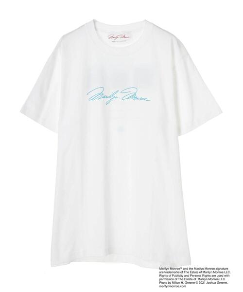Green Parks(グリーンパークス)の「■マリリンモンローフォトTシャツ*(Tシャツ/カットソー・レディース・B/A/C/D・FREE)」の4枚目の写真