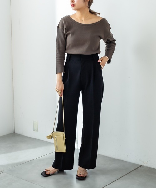 セール】ストレッチセンタープレスパンツ（その他パンツ