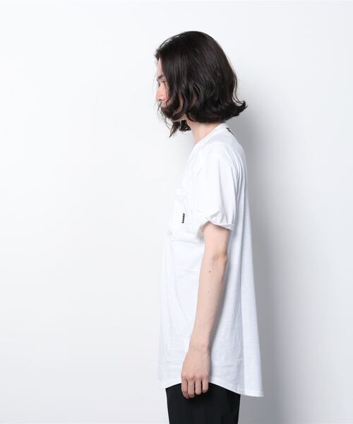 G-STAR（ジースター）の「LASH POCKET BACK GRAPHIC T-SHIRT（Tシャツ/カットソー・メンズ・ホワイト・XX-SMALL/SMALL/X-SMALL/MEDIUM）」の8枚目の写真