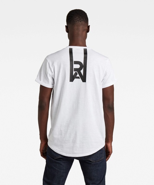 G-STAR（ジースター）の「LASH POCKET BACK GRAPHIC T-SHIRT（Tシャツ/カットソー・メンズ・ホワイト・XX-SMALL/SMALL/X-SMALL/MEDIUM）」の3枚目の写真
