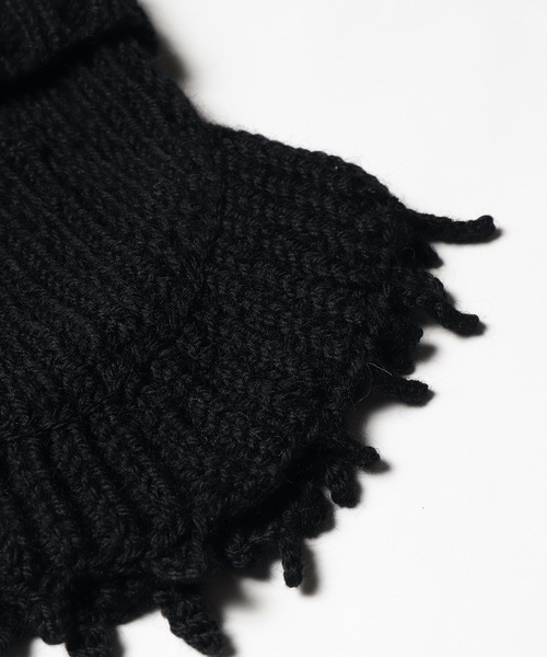 STOF（ストフ）の「Mohawk Knit Cap（ニットキャップ/ビーニー・レディース・ブラック/ホワイト・FREE）」の6枚目の写真