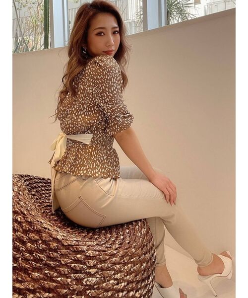 RESEXXY（リゼクシー）の「バックリボンブラウス（シャツ/ブラウス・レディース・ベージュ/アイボリー/その他/その他1・FREE）」の13枚目の写真