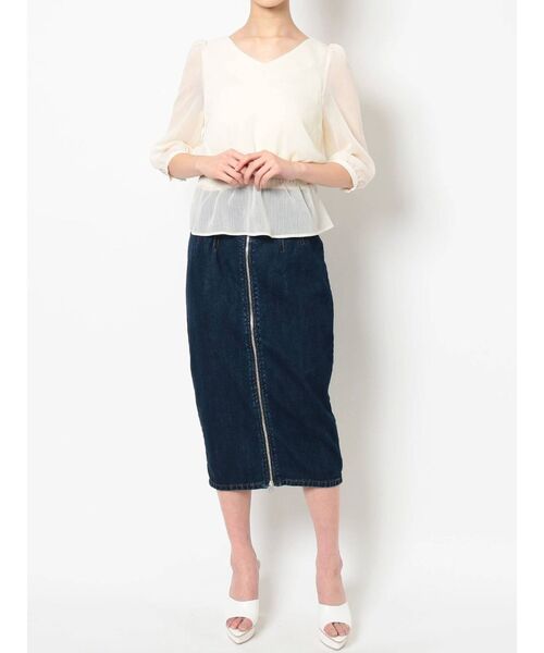 RESEXXY（リゼクシー）の「バックリボンブラウス（シャツ/ブラウス・レディース・ベージュ/アイボリー/その他/その他1・FREE）」の17枚目の写真