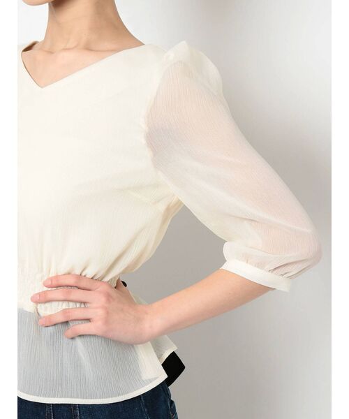 RESEXXY（リゼクシー）の「バックリボンブラウス（シャツ/ブラウス・レディース・ベージュ/アイボリー/その他/その他1・FREE）」の11枚目の写真