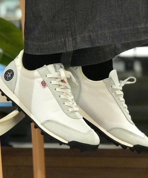 Munsingwear Grand-Slam（マンシングウェア　グランドスラム）の「WALSH × Munsingwear コラボレーションスニーカー（スニーカー・メンズ・ホワイト/ネイビー・26.0cm/27.0cm/25.0cm/28.0cm）」の12枚目の写真