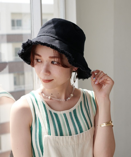 DISCOAT（ディスコート）の「ストライプニットタンクトップ（タンクトップ・レディース・ブラウン/グリーン・FREE）」の14枚目の写真