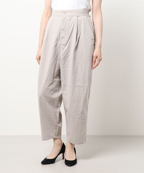 Samansa Mos2（サマンサ モスモス）の「タックペンギンパンツ（その他パンツ・レディース・ブラック/チャコール/グレー/ベージュ・ﾌﾘ-）」の7枚目の写真