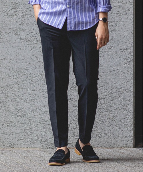 EDIFICE(エディフィス)の「《吸水速乾》COOLMAX サッカー アンクル パンツ(その他パンツ・メンズ・ブラック/ネイビー/カーキ・SMALL/MEDIUM/LARGE/X-LARGE)」の2枚目の写真