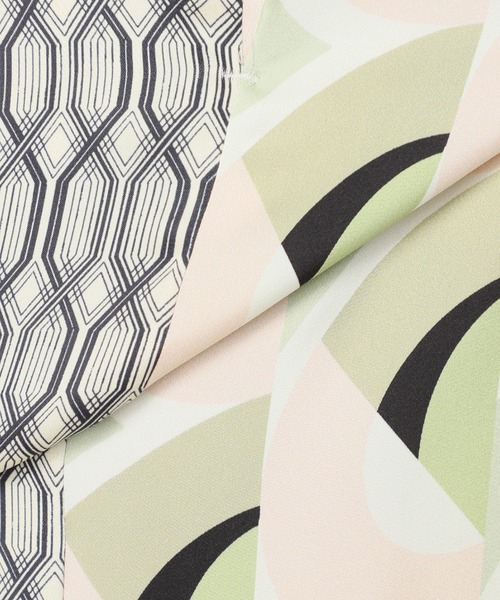 JOURNAL STANDARD(ジャーナルスタンダード)の「【Ayumi.HxJOURNALSTANDARD】ドッキングプリントパンツ◆(その他パンツ・レディース・オレンジ/グリーン・38/36)」の11枚目の写真