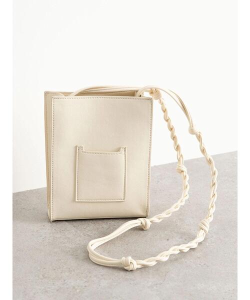 AMERICAN HOLIC(アメリカンホリック)の「【WEB限定】ミニスクエアショルダー(ショルダーバッグ・レディース・ブラック/ダークブラウン/カーキ/アイボリー・FREE)」の13枚目の写真