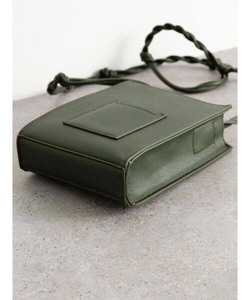 AMERICAN HOLIC(アメリカンホリック)の「【WEB限定】ミニスクエアショルダー(ショルダーバッグ・レディース・ブラック/ダークブラウン/カーキ/アイボリー・FREE)」の18枚目の写真