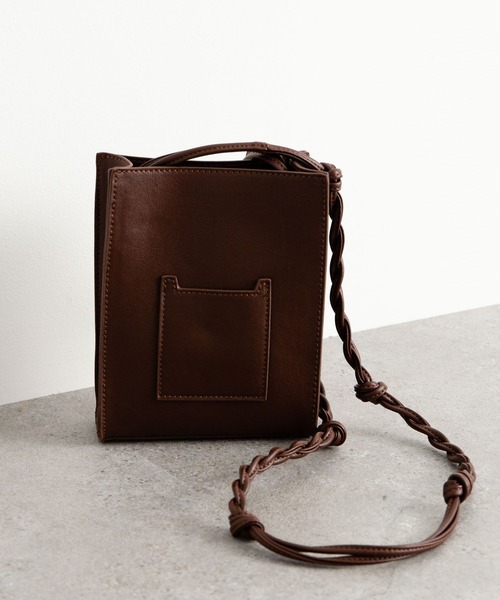 AMERICAN HOLIC(アメリカンホリック)の「【WEB限定】ミニスクエアショルダー(ショルダーバッグ・レディース・ブラック/ダークブラウン/カーキ/アイボリー・FREE)」の7枚目の写真