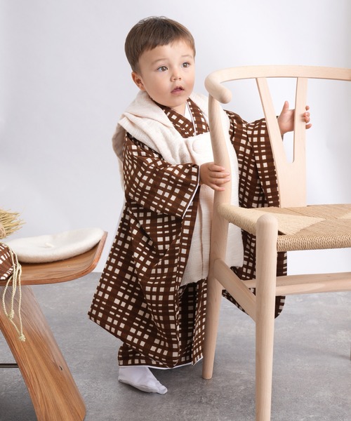 七五三男の子3歳用被布コート9点セット utatane