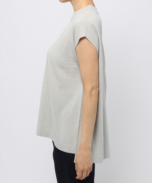 GLOBAL WORK（グローバルワーク）の「リラックス美人フレンチプルオーバー/951511（Tシャツ/カットソー・レディース・ブラック/アイボリー/グリーン系その他3・FREE）」の5枚目の写真