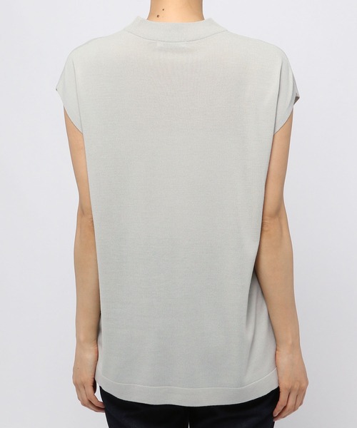 GLOBAL WORK（グローバルワーク）の「リラックス美人フレンチプルオーバー/951511（Tシャツ/カットソー・レディース・ブラック/アイボリー/グリーン系その他3・FREE）」の9枚目の写真