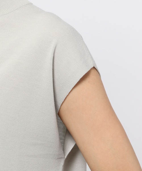 GLOBAL WORK（グローバルワーク）の「リラックス美人フレンチプルオーバー/951511（Tシャツ/カットソー・レディース・ブラック/アイボリー/グリーン系その他3・FREE）」の11枚目の写真