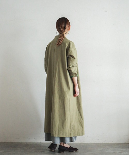 FIL DE FER（フィルデフェール）の「ナイロンコットンオックス カーデ