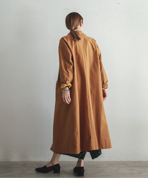 FIL DE FER（フィルデフェール）の「ナイロンコットンオックス カーデ