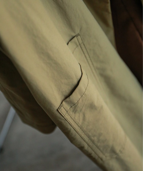 レディース　フィルデフェール　高密度ミルクロス　カーデコート　 　オシャレ　美品 FIL DE FER（フィルデフェール）の「高密度ミルクロス カーデ