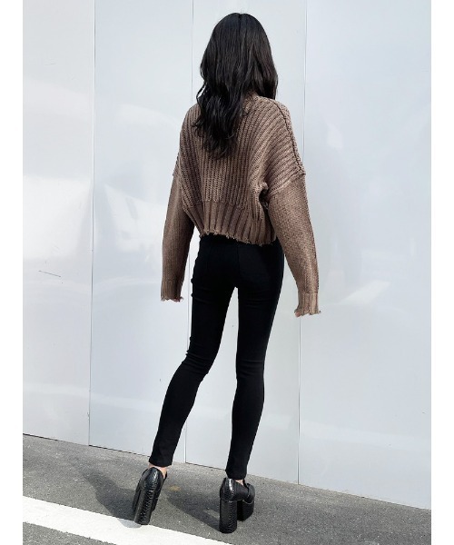 ENVYM(アンビー)の「ハイウエストボタンジェギンス(その他パンツ・レディース・ブラック・S/M)」の13枚目の写真