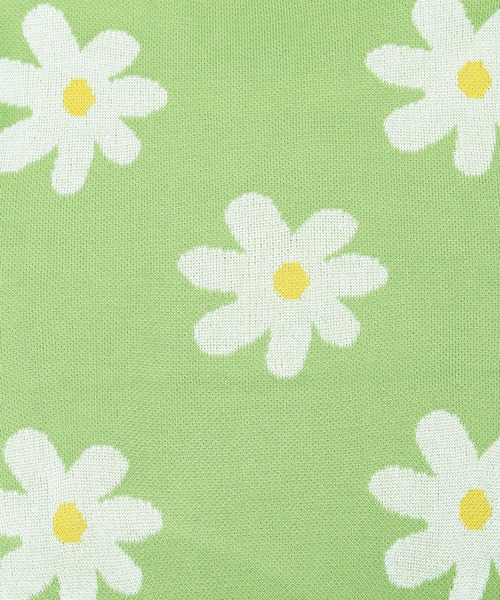 WC(ダブル シー)の「マーガレットニットトップス(ニット/セーター・レディース・ブラック/グリーン・FREE)」の6枚目の写真