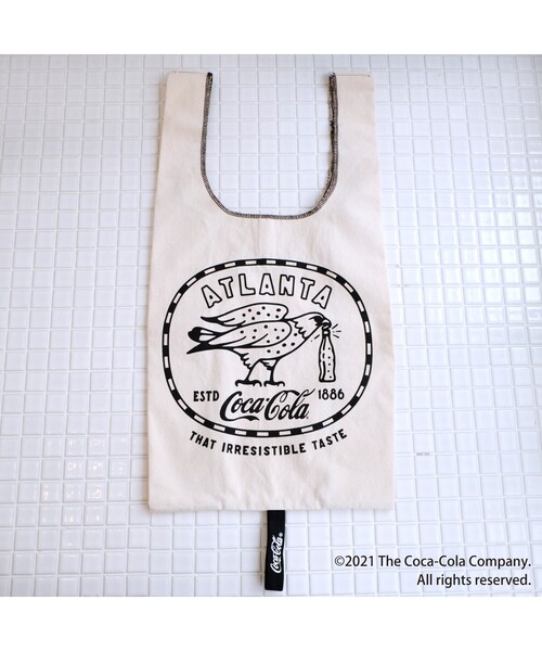 212 KITCHEN STORE(トゥワントゥキッチンストア)の「Coca-Cola (コカ・コーラ) エコバッグ BK(エコバッグ/サブバッグ・レディース・その他・00)」の1枚目の写真