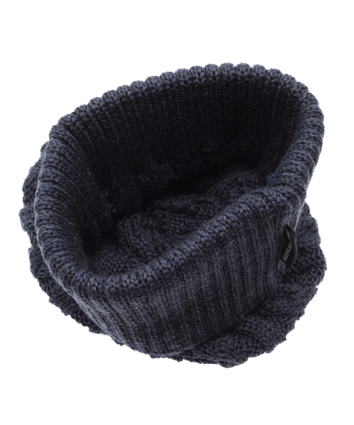 SHIPS（シップス）の「SCO: ケーブル編み ニット キャップ（ニットキャップ/ビーニー・メンズ・チャコールグレー/ブラック/カーキ/ネイビー・ONE SIZE）」の7枚目の写真